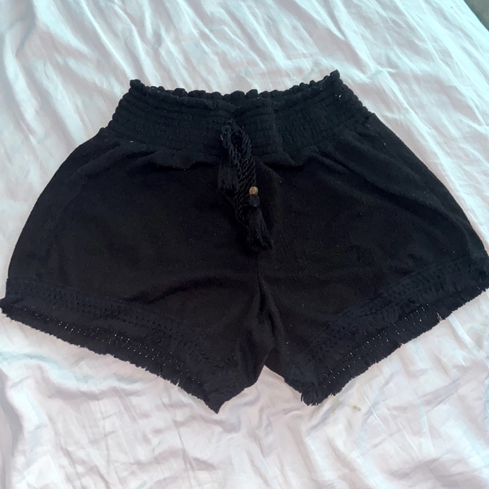 Black target shorts